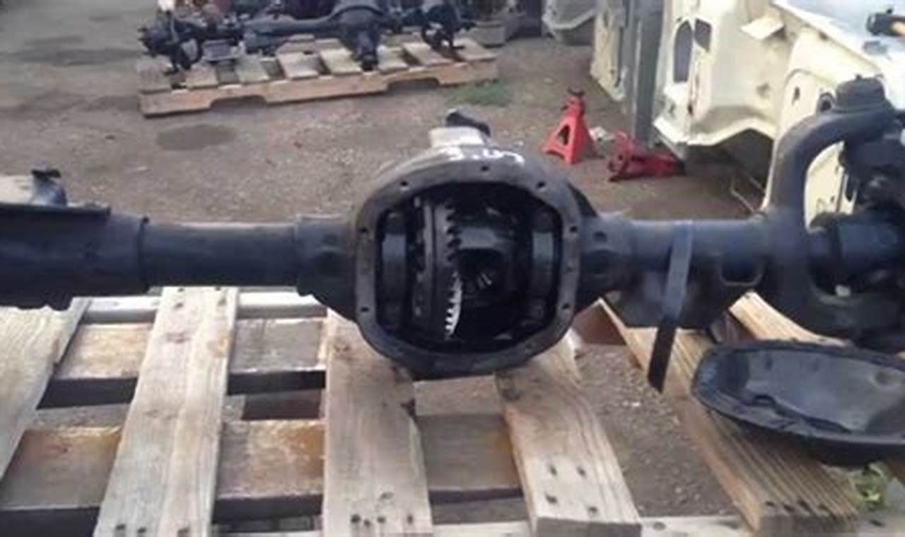 jeep yj axles for sale