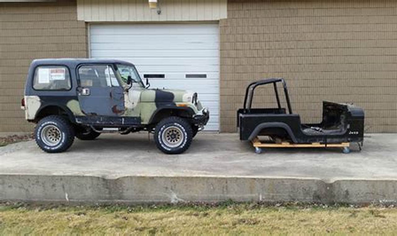 jeep yj body tubs for sale