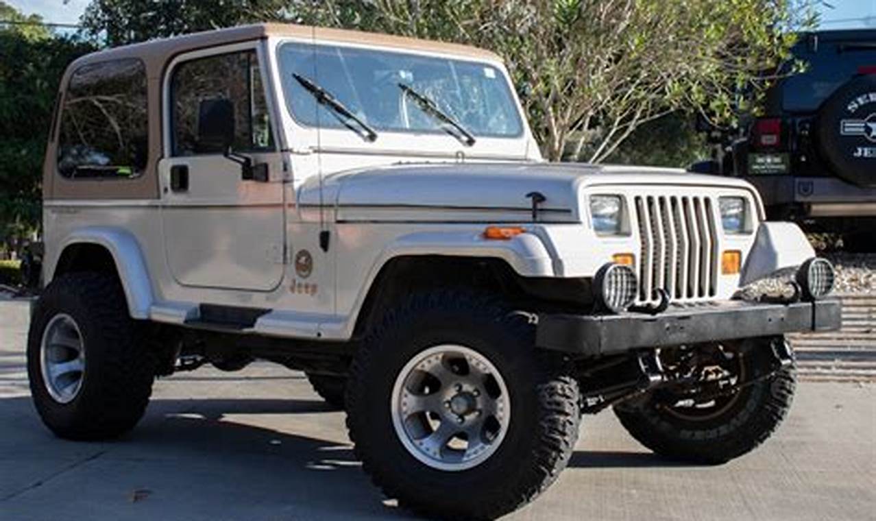 jeep yj sahara for sale