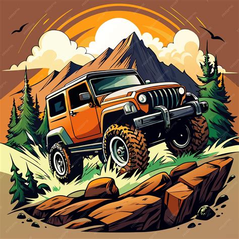 Jeep Car Vector