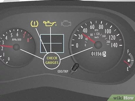 Jeep Check Gauges Warning Light