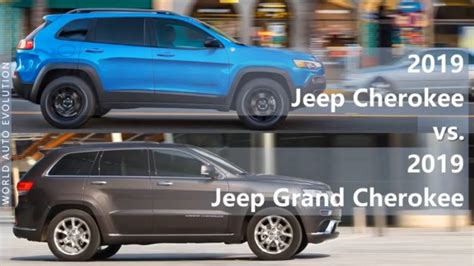 jeep cherokee compared to grand cherokee