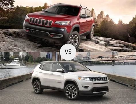 jeep cherokee compared to jeep compass