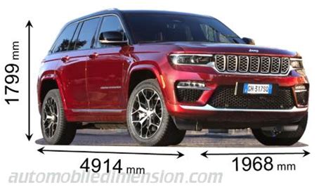 jeep cherokee dimensions 2021