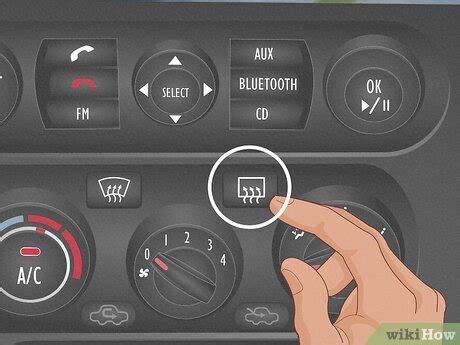 Jeep Compass Defrost Button