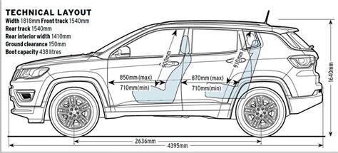 jeep compass interior dimensions