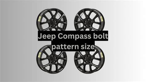 Jeep Compass Wheel Bolt Pattern
