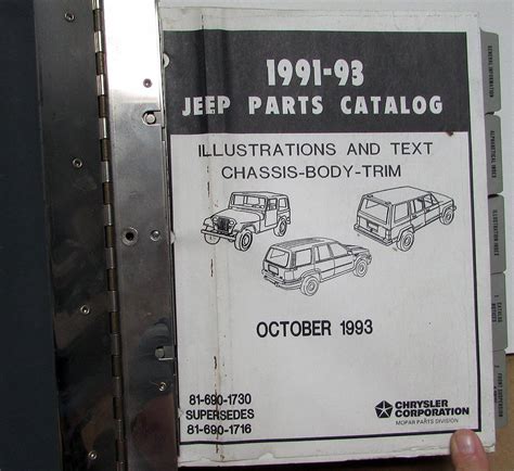 jeep dealer parts catalog