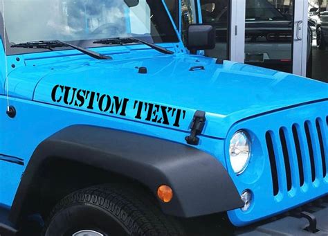 Jeep Decals Custom