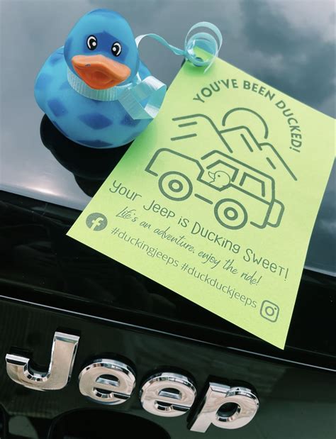 Jeep Duck Notes