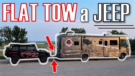 jeep flat towing