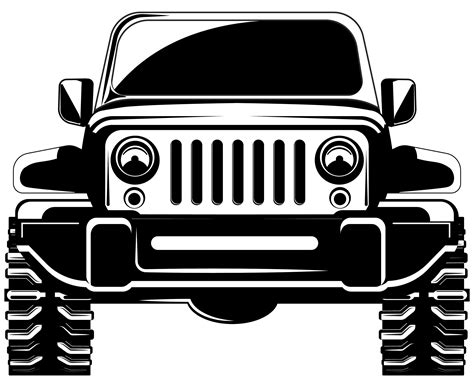 jeep front end svg