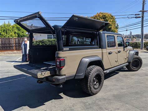 jeep gladiator camper shell for sale