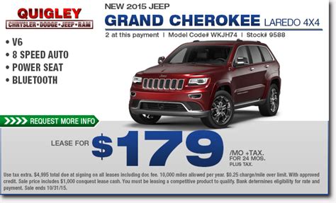 jeep grand cherokee lease deals pa