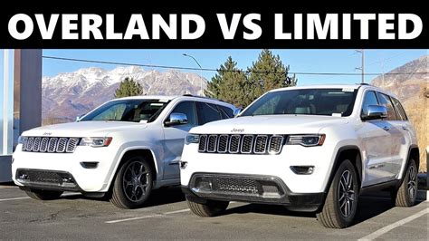 jeep grand cherokee overland vs limited