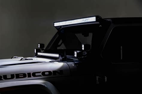 jeep hood light bar