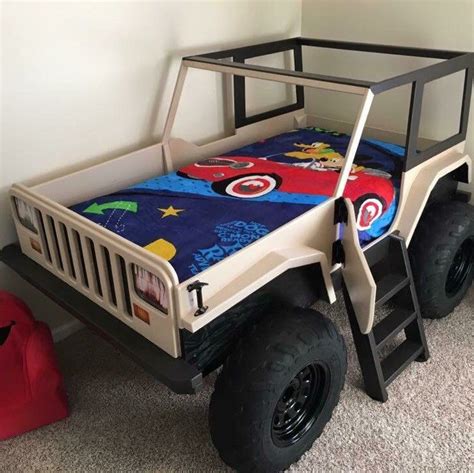 Jeep Kids Bed Furniture Placement