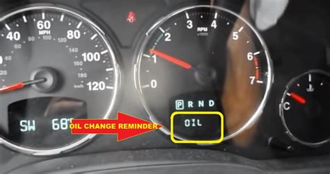 jeep liberty oil change reset