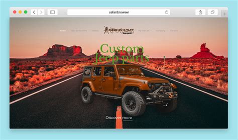 jeep parts online store