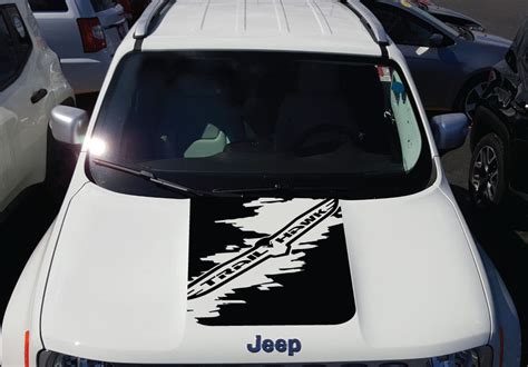 jeep renegade trailhawk hood decal price