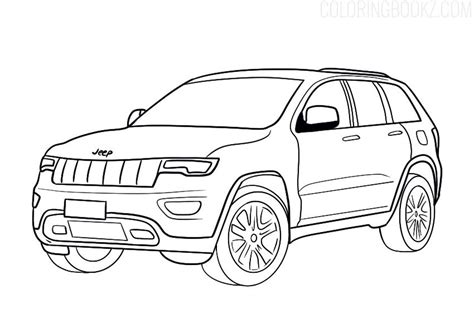 jeep trackhawk coloring page