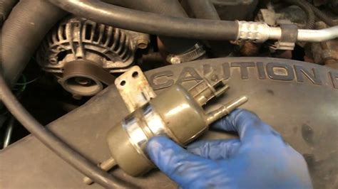jeep wj fuel filter replacement