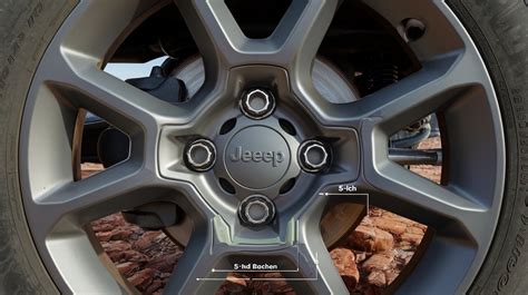 Jeep Wrangler 2014 Bolt Pattern