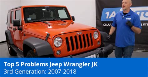 jeep wrangler common problems