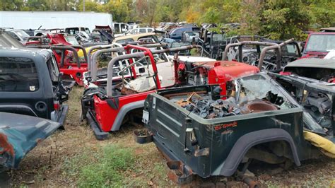 jeep wrangler salvage parts near me online