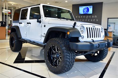 jeep wrangler unlimited lifted