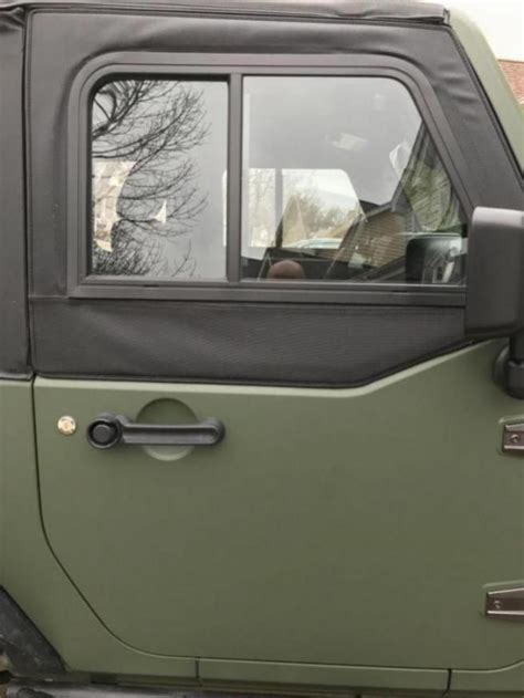 jeep wrangler yj half door windows
