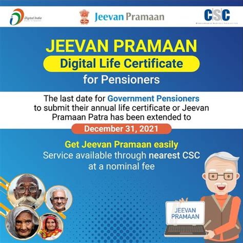 jeevan pramaan renewal last date