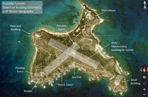 jeffrey epstein island map