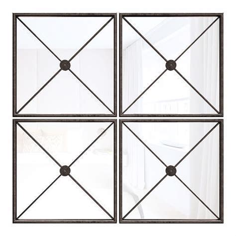 Jeffrey Large Framed Wall Mirror