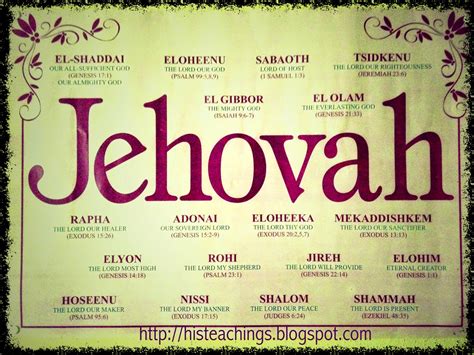 jehovah meaning