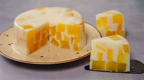 Jello Mango Pudding