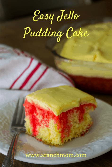 Jello Pudding Mix Cake