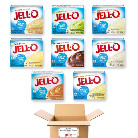 Jello Pudding Pack Flavors