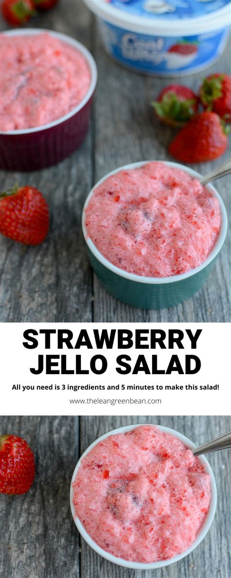 Jello Salad Using Cool Whip