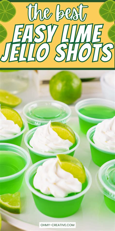 Jello Shots Lime