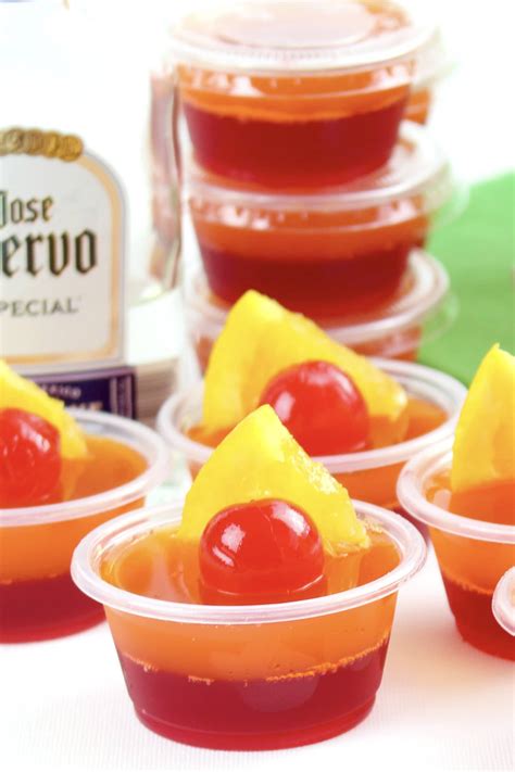 jello shots made with tequila