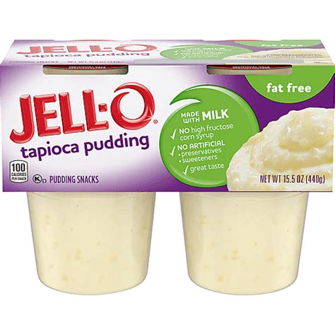 Jello Tapioca Pudding Cups