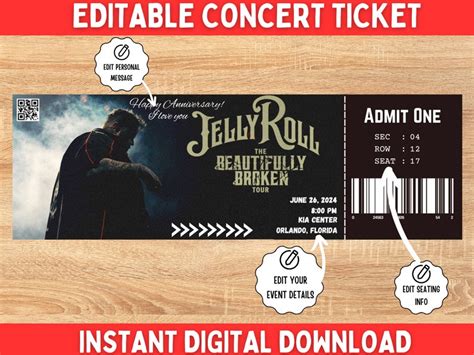 Jelly Roll at Riverfront Park Spokane on Oct 20, 2022 tickets Eventsfy