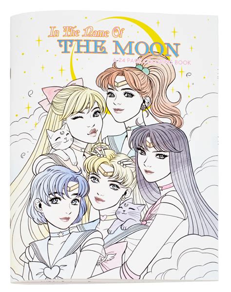 jen bartel sailor moon coloring book