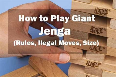 Jenga Number Rules