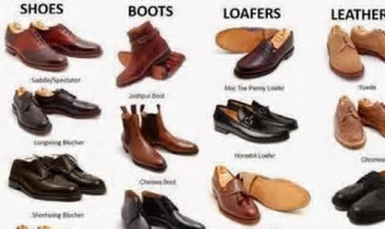 jenis sepatu