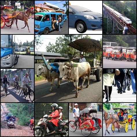 jenis jenis alat transportasi in indonesia