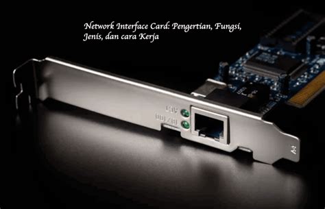 Jenis Network Interface Card