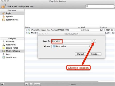 Jenkins Keychain Access
