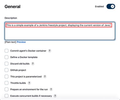 Jenkins Set Description